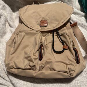Bric’s  X-TRAVEL PICCOLO CITY BACKPACK ivory cream tan small 13 x 12
